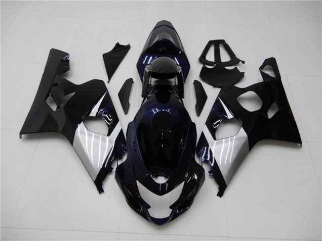 Blau Silber Suzuki GSXR 600 / 750 K4 2004-2005 Motorrad Verkleidungen Blau Silber Suzuki GSXR 600 / 750 K4 2004-2005 Motorrad Verkleidungen
