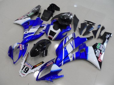 Blau Sterilgarda Yamaha R6 2006-2007 Motorrad Verkleidungen