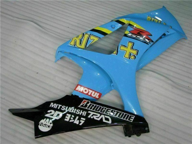 Blau Suzuki GSXR 1000 K7 2007-2008 Motorrad Verkleidung Blau Suzuki GSXR 1000 K7 2007-2008 Motorrad Verkleidung