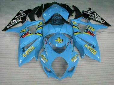 Blau Suzuki GSXR 1000 K7 2007-2008 Motorrad Verkleidung