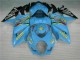 Blau Suzuki GSXR 1000 K7 2007-2008 Motorrad Verkleidung Blau Suzuki GSXR 1000 K7 2007-2008 Motorrad Verkleidung