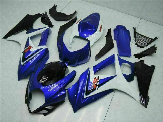 Blau Suzuki GSXR 1000 K7 2007-2008 Motorrad Verkleidungen Blau Suzuki GSXR 1000 K7 2007-2008 Motorrad Verkleidungen