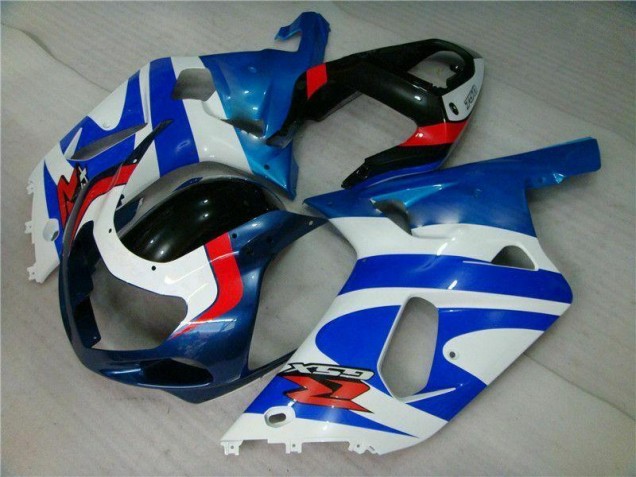 Blau Suzuki GSXR 600 / 750 K1 K2 K3 2001-2003 Motorrad Vollverkleidung
