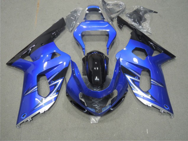 Blau Suzuki GSXR 600 K1 K2 K3 2001-2003 Motorrad Verkleidungen