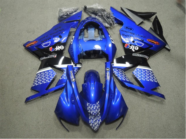 Blau Touch4 Kawasaki ZX10R 2003-2005 Motorrad Verkleidungen Blau Touch4 Kawasaki ZX10R 2003-2005 Motorrad Verkleidungen