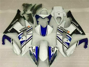 Blau Weiß Blau Weiß ENEOS Yamaha R6 2008-2016 Motorrad Verkleidung