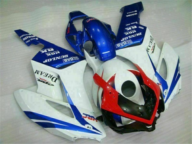 Blau Weiß Honda CBR 1000 RR 2004-2005 Motorrad Verkleidungen Blau Weiß Honda CBR 1000 RR 2004-2005 Motorrad Verkleidungen