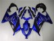 Blau Weiß Schwarz Kawasaki EX300 2013-2016 Motorrad Verkleidungen Blau Weiß Schwarz Kawasaki EX300 2013-2016 Motorrad Verkleidungen