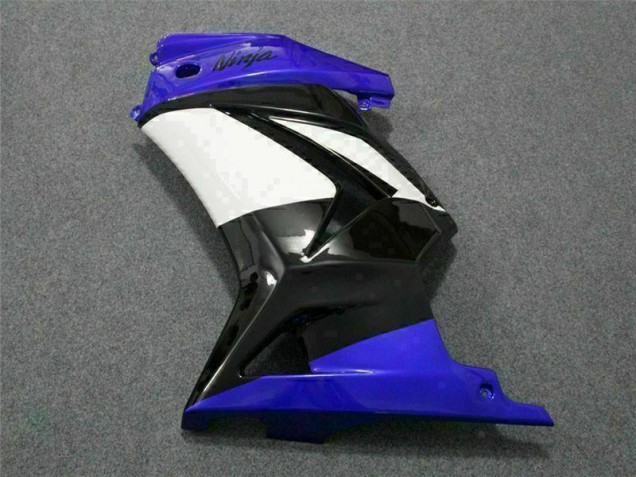 Blau Weiß Schwarz Ninja Kawasaki EX250 2008-2012 Motorrad Verkleidungen Blau Weiß Schwarz Ninja Kawasaki EX250 2008-2012 Motorrad Verkleidungen
