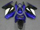 Blau Weiß Schwarz Ninja Kawasaki EX250 2008-2012 Motorrad Verkleidungen Blau Weiß Schwarz Ninja Kawasaki EX250 2008-2012 Motorrad Verkleidungen