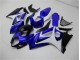 Blau Weiß Schwarz Suzuki GSXR 1000 K7 2007-2008 Motorrad Verkleidungen Blau Weiß Schwarz Suzuki GSXR 1000 K7 2007-2008 Motorrad Verkleidungen