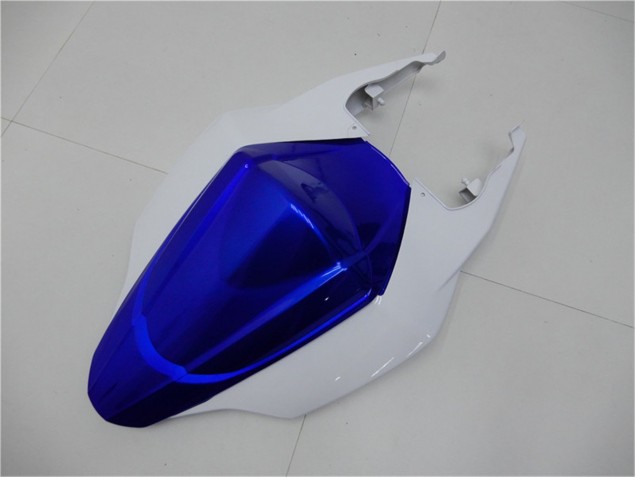 Blau Weiß Schwarz Suzuki GSXR 1000 K7 2007-2008 Motorrad Verkleidungen Blau Weiß Schwarz Suzuki GSXR 1000 K7 2007-2008 Motorrad Verkleidungen