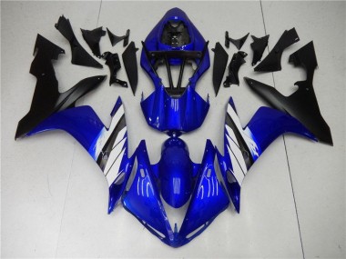 Blau Weiß Schwarz Yamaha R1 2004-2006 Motorrad Verkleidungen