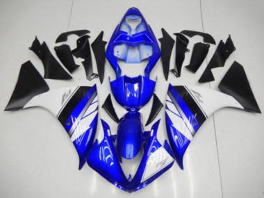 Blau Weiß Schwarz Yamaha R1 2009-2011 Motorrad Verkleidungen