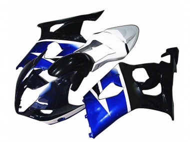 Blau Weiß Suzuki GSXR 1000 K3 2003-2004 Motorrad Verkleidungen