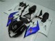 Blau Weiß Suzuki GSXR 1000 K5 2005-2006 Motorrad Verkleidungen Blau Weiß Suzuki GSXR 1000 K5 2005-2006 Motorrad Verkleidungen