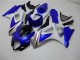 Blau Weiß Suzuki GSXR 1000 K7 2007-2008 Motorrad Verkleidung Blau Weiß Suzuki GSXR 1000 K7 2007-2008 Motorrad Verkleidung