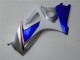 Blau Weiß Suzuki GSXR 1000 K7 2007-2008 Motorrad Verkleidung Blau Weiß Suzuki GSXR 1000 K7 2007-2008 Motorrad Verkleidung
