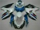 Blau Weiß Suzuki GSXR 1000 K9 2009-2016 Motor Verkleidungen