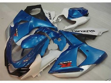Blau Weiß Suzuki GSXR 1000 K9 2009-2016 Motor Vollverkleidung