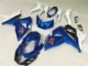 Blau Weiß Suzuki GSXR 1000 K9 2009-2016 Motorrad Verkleidung & Plastik Blau Weiß Suzuki GSXR 1000 K9 2009-2016 Motorrad Verkleidung & Plastik