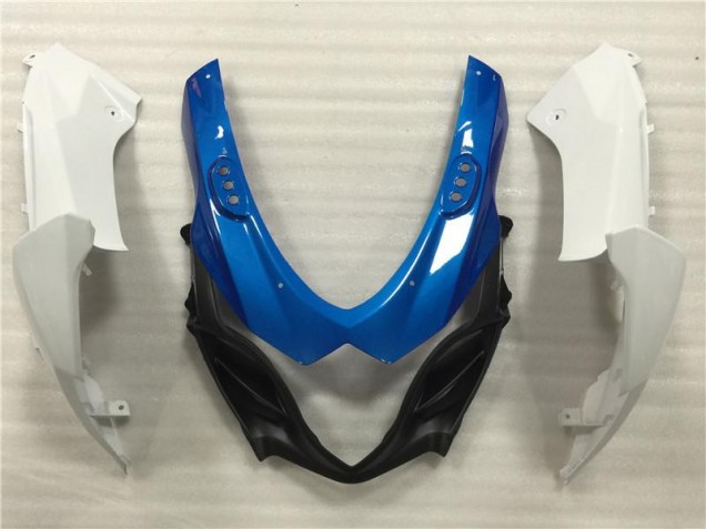 Blau Weiß Suzuki GSXR 1000 K9 2009-2016 Motorrad Verkleidung & Plastik Blau Weiß Suzuki GSXR 1000 K9 2009-2016 Motorrad Verkleidung & Plastik