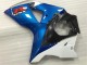 Blau Weiß Suzuki GSXR 1000 K9 2009-2016 Motorrad Verkleidung & Plastik Blau Weiß Suzuki GSXR 1000 K9 2009-2016 Motorrad Verkleidung & Plastik