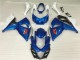 Blau Weiß Suzuki GSXR 1000 K9 2009-2016 Motorrad Verkleidung & Plastik Blau Weiß Suzuki GSXR 1000 K9 2009-2016 Motorrad Verkleidung & Plastik