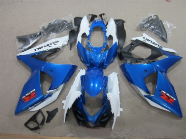 Blau Weiß Suzuki GSXR 1000 K9 2009-2016 Motorrad VollVerkleidungen & Plastik