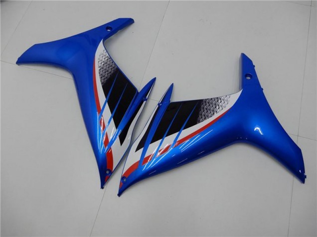 Blau Weiß Suzuki GSXR 600 / 750 K11 2011-2024 Motorrad Verkleidungen Blau Weiß Suzuki GSXR 600 / 750 K11 2011-2024 Motorrad Verkleidungen