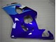 Blau Weiß Suzuki GSXR 600 / 750 K4 2004-2005 Motorrad Verkleidung Blau Weiß Suzuki GSXR 600 / 750 K4 2004-2005 Motorrad Verkleidung