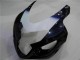 Blau Weiß Suzuki GSXR 600 / 750 K4 2004-2005 Motorrad Vollverkleidung Blau Weiß Suzuki GSXR 600 / 750 K4 2004-2005 Motorrad Vollverkleidung