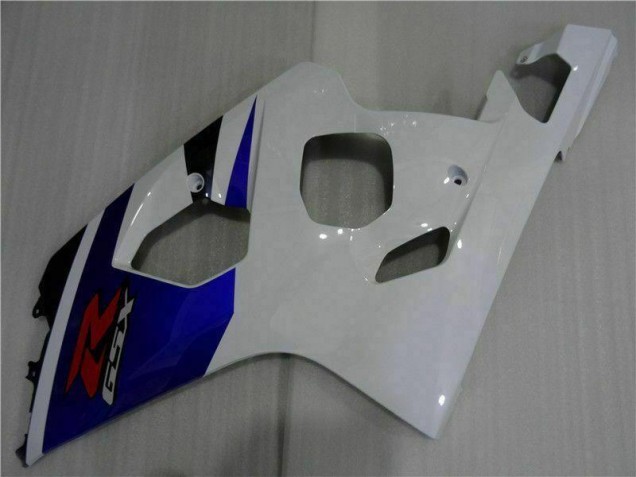 Blau Weiß Suzuki GSXR 600 / 750 K4 2004-2005 Motorrad Vollverkleidung Blau Weiß Suzuki GSXR 600 / 750 K4 2004-2005 Motorrad Vollverkleidung