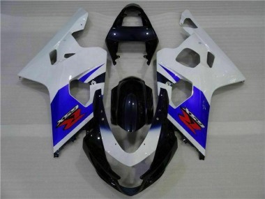 Blau Weiß Suzuki GSXR 600 / 750 K4 2004-2005 Motorrad Vollverkleidung