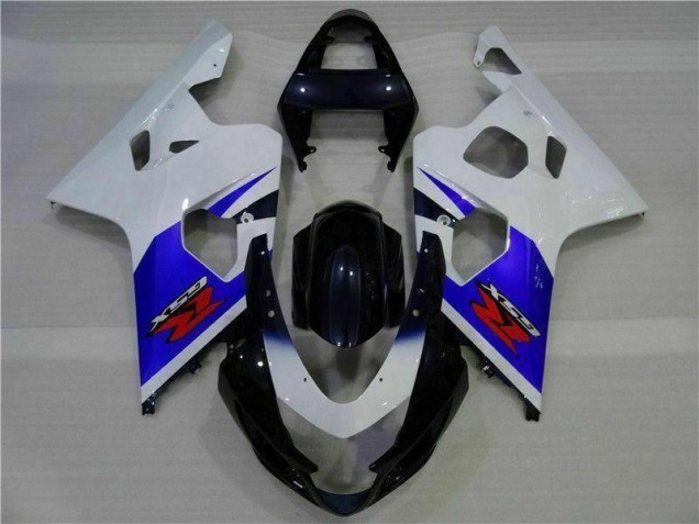 Blau Weiß Suzuki GSXR 600 / 750 K4 2004-2005 Motorrad Vollverkleidung Blau Weiß Suzuki GSXR 600 / 750 K4 2004-2005 Motorrad Vollverkleidung