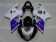 Blau Weiß Suzuki GSXR 600 / 750 K4 2004-2005 Motorrad Vollverkleidung Blau Weiß Suzuki GSXR 600 / 750 K4 2004-2005 Motorrad Vollverkleidung