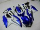Blau Weiß Suzuki GSXR 600 / 750 K8 2008-2010 Motorrad Verkleidungen Blau Weiß Suzuki GSXR 600 / 750 K8 2008-2010 Motorrad Verkleidungen
