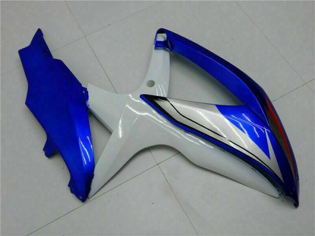 Blau Weiß Suzuki GSXR 600 / 750 K8 2008-2010 Motorrad Verkleidungen Blau Weiß Suzuki GSXR 600 / 750 K8 2008-2010 Motorrad Verkleidungen