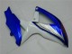 Blau Weiß Suzuki GSXR 600 / 750 K8 2008-2010 Motorrad Verkleidungen Blau Weiß Suzuki GSXR 600 / 750 K8 2008-2010 Motorrad Verkleidungen