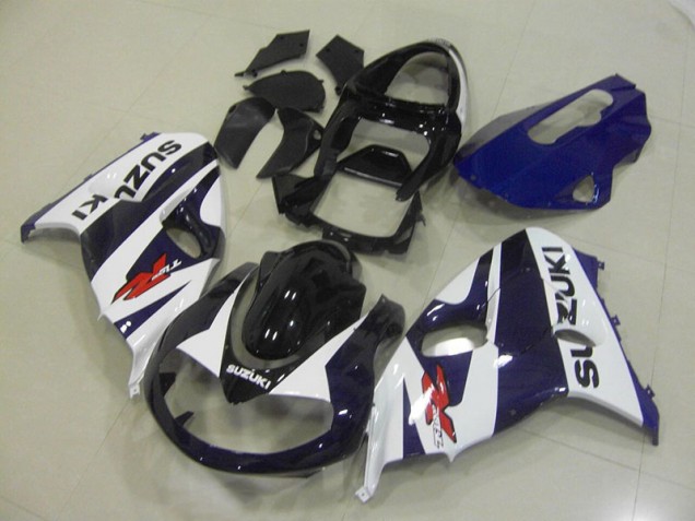 Blau Weiß Suzuki TL1000R 1998-2003 Motorrad Verkleidungen Blau Weiß Suzuki TL1000R 1998-2003 Motorrad Verkleidungen