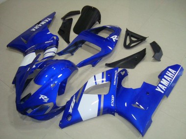 Blau Weiß Yamaha R1 2000-2001 Motorrad Verkleidungen