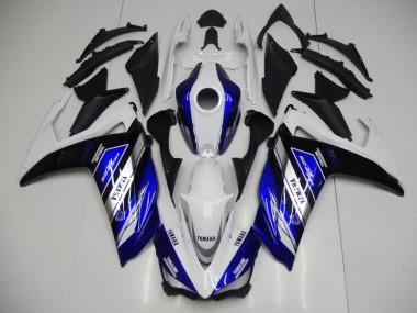 Blau Weiß Yamaha R3 2015-2022 Motorrad Verkleidung