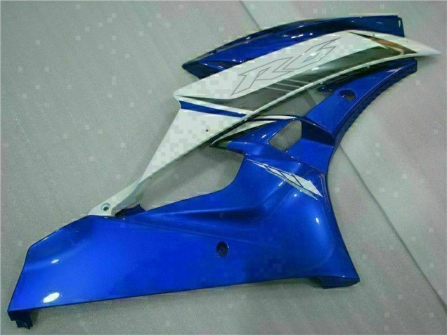 Blau Weiß Yamaha R6 2006-2007 Motorrad Verkleidungen Blau Weiß Yamaha R6 2006-2007 Motorrad Verkleidungen