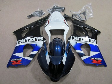 Blau Weißer Aufkleber Suzuki GSXR 1000 K3 2003-2004 Motorrad Verkleidung