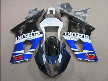 Blau Weißer Aufkleber Suzuki GSXR 1000 K3 2003-2004 Motorrad Verkleidungen