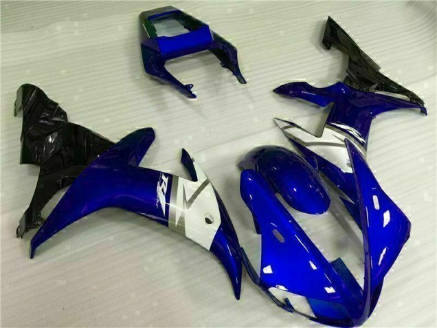 Blau Yamaha R1 2002-2003 Motorrad Verkleidungen Blau Yamaha R1 2002-2003 Motorrad Verkleidungen
