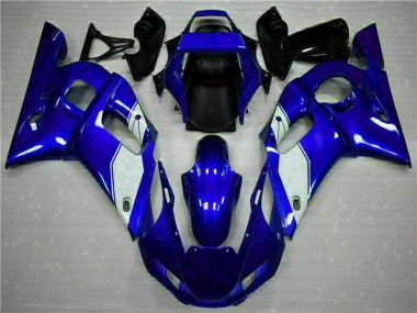 Blau Yamaha R6 1998-2002 Motorrad Verkleidung