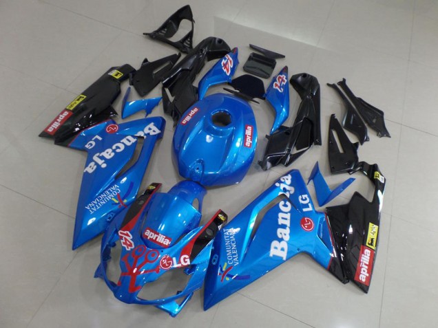 Blau und Schwarz Aprilia RS 125 2006-2011 Motorrad Verkleidungen Blau und Schwarz Aprilia RS 125 2006-2011 Motorrad Verkleidungen