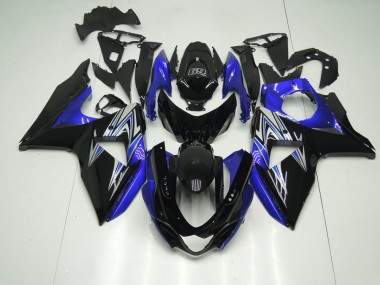 Blau und Schwarz Suzuki GSXR 1000 K9 2009-2016 Motorrad Verkleidungen