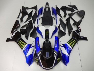 BlauSchwarz Monster Yamaha R1 2015-2019 Motorrad Verkleidungen